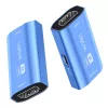HDMI repeater, 20m, 8K 60Hz, HDCP 2.3 alu, blu