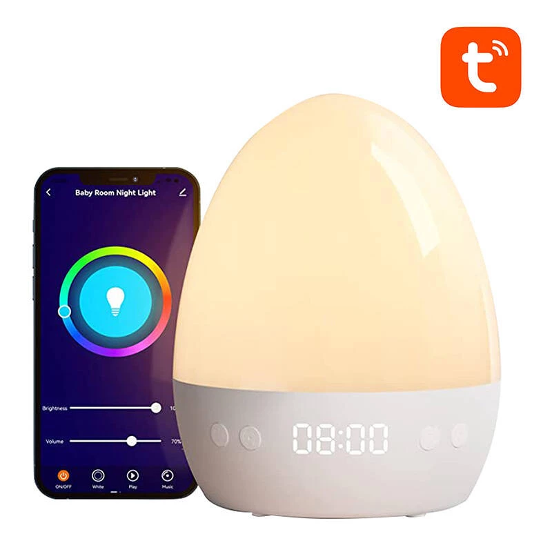 Table/Plug-in Night Light Gosund LB2S Wi‑Fi RGBW 16 Million Colors Smart