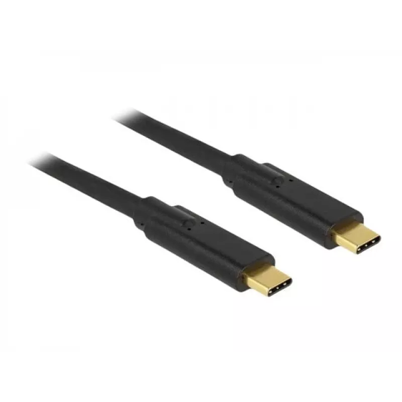 USB Cable DeLOCK 85527 USB 3.2 Gen 1 2m USB C Black