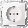 Outlet box Type F Merten MEG2301-0619, white