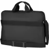 Laptop bag Wenger BQ 16 Slimcase Toploader Black — fits 16 inch laptops, toploader design, padded compartment