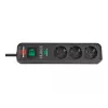 Brennenstuhl Eco-Line - Surge Protection - output connectors: 3 - Anthracite (1158810315)