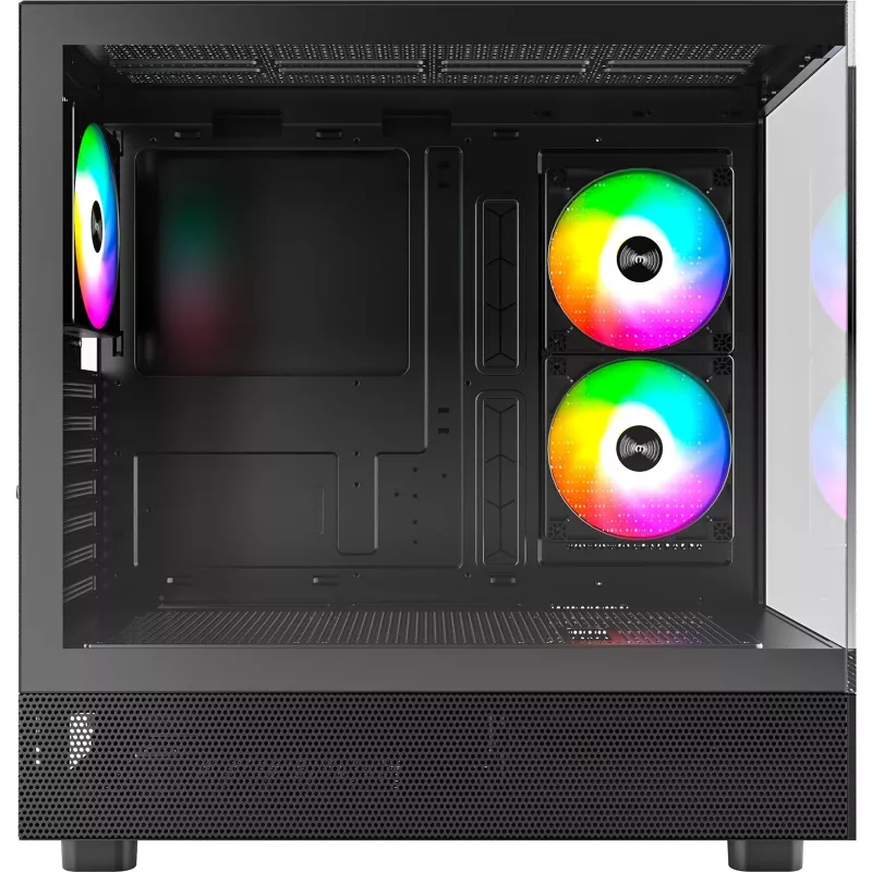 Montech XR Midi-Tower, Tempered Glass - black