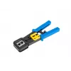 Crimping tool LANBERG NT-0204 for RJ-45 connectors, black/blue, 272×110.5×30 mm, 140 g