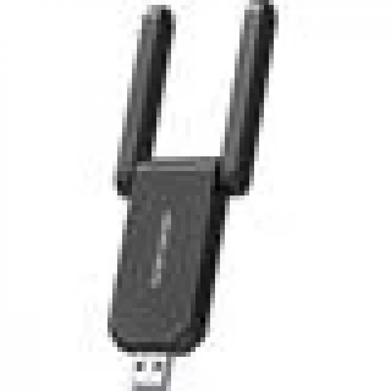 Wi‑Fi USB Adapter MERCUSYS MA72XH AX1800 with High‑Gain Antennas, USB-A Plug‑and‑Play