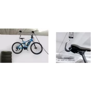 Bike lift FISCHER PROFIPLUS — load capacity 57 kg, black