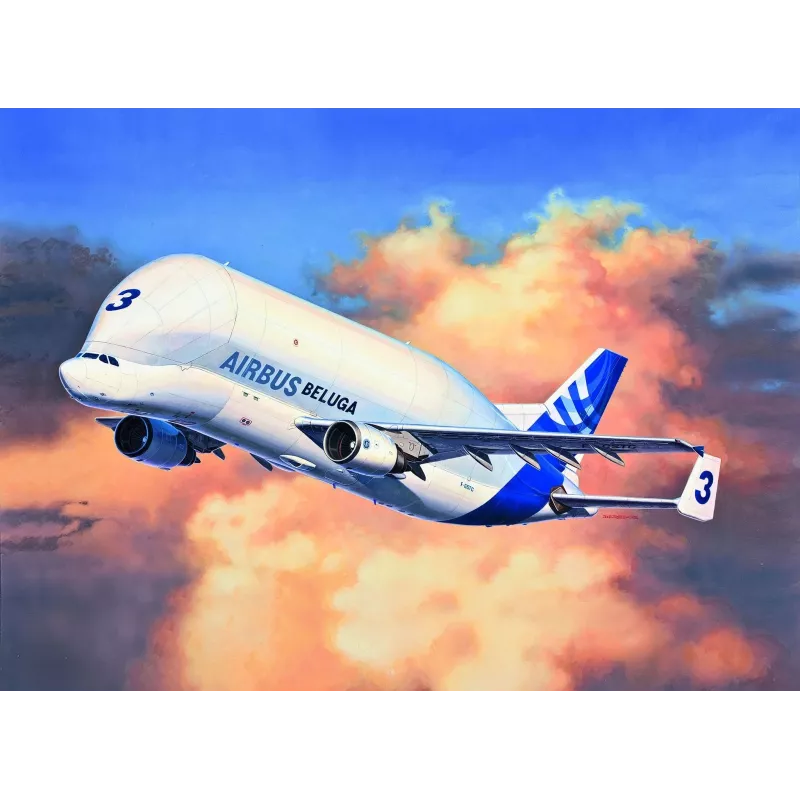 Revell 1/144 Scale Airbus A300-600 pc(s) Beluga Model Kit