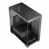 PC case MODECOM Volcano Stellar NF ATX midi tower, tempered glass, black, supports ATX/micro ATX, GPU up to 420mm, CPU cooler 175mm
