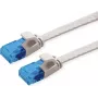 VALUE Patch Cable Cat.6A (Class EA) UTP, extra-Flat, Grey, 5 m (21.99.2015)