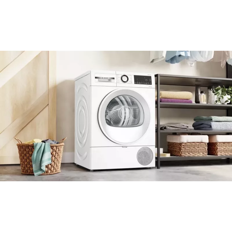 Bosch WQG2320LSN Heat Pump Tumble Dryer 8 kg White