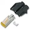 Draka UC900 - Patch-Cable - RJ-45 (M) - to - RJ-45 (M) - 3 m - SFTP, PiMF - CAT 6a - Halogen-Free - Yellow (21.05.9532)