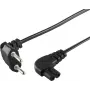Power cable ShiverPeaks 09-06001 — Euro plug angled to IEC 60320 C7, 1.5 m