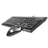 A4Tech Km-72620D - Keyboard-and-Mouse-Set - USB - US - Black