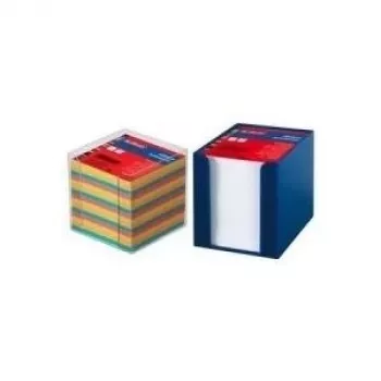 Note Paper Dispenser Herlitz 1600253 Square Plastic Multicolour