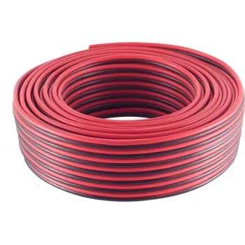 Speaker cable ShiverPeaks S/CONN 0.75 mm² (24x0.2 CCA) red/black 25 m