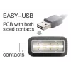 USB Cable DeLOCK 1m USB 2.0 A - B m/m Black