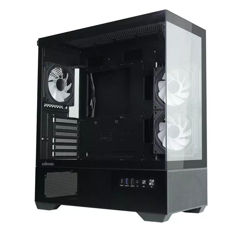 PC case CHRONIX V2 Mid Tower ARGB fan x3 black