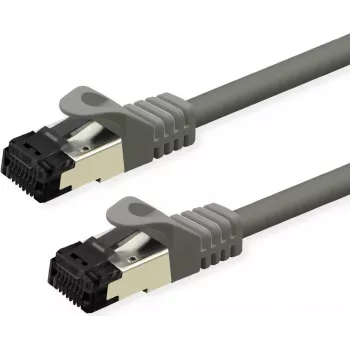 VALUE S/FTP PiMF patch cable Cat.8.1 LSOH stranded cable grey 1m - PIMF - SFTP
