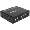 HDMI Stereo / 5.1 Channel Audio Extractor 4K, Adapter black
