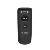 Handheld barcode reader Zebra CS60 1D/2D LED Wireless IP65 Black, Bluetooth/USB, 100 m range, 83 g