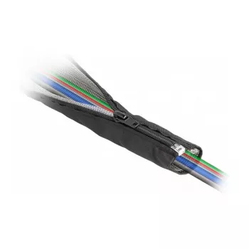 EMI Shielding Braided Sleeve DeLOCK 20849 1m x 50mm Black