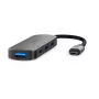 Nedis USB-Hub 1x USB-C™ - 4x USB A, 4-Port port(s), USB 3.2 Gen1, USB-powered, 5 Gbps (CCGB64220GY01)