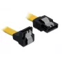 SATA Cable Male/Male DeLOCK 0.3m Yellow 82806