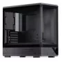 Computer case Jonsbo D200 midi-tower mATX tempered glass mini temp display black