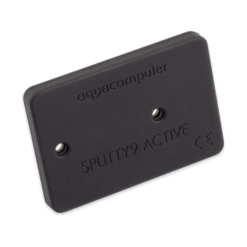 Fan controller Aqua-Computer 53283 — 4-pin connector, rated current 4.5 A, 57×39×16 mm