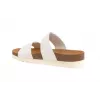 Women's casual shoes Mobilex Lusaka 2.0 size 37 white — nubuck upper, bioprint cork insole, non-slip