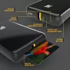 Kodak STEP Instant Mobile Photo printer Colour ZINK 2x3'' 1 ppm, Bluetooth, Black