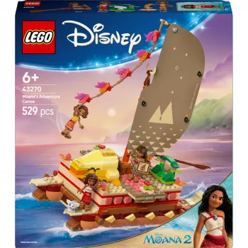 LEGO 43270 Bricks & Blocks set — 529 elements, 3 minifigures, 260×120×220 mm, 0.198 kg, silver