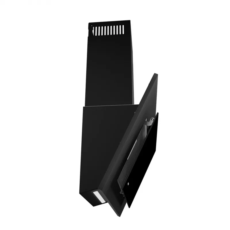 Chimney kitchen hood AKPO WK-4 NERO 2.0 50, 500 mm, max 300 m³/h, LED, T300 carbon filter