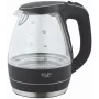 Kettle | Adler | Kettle | AD 1224 | Standard | 2000 W | 1.5 L | Glass | 360° rotational base | Black