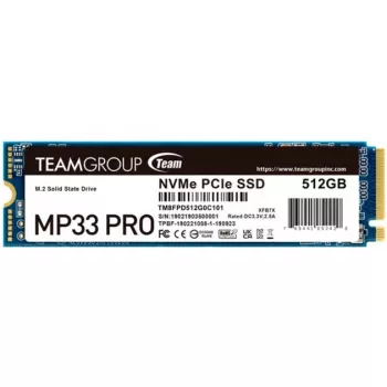 SSD disk Team Group 512GB M.2 PCI Express 3.0 NVMe MP33 PRO