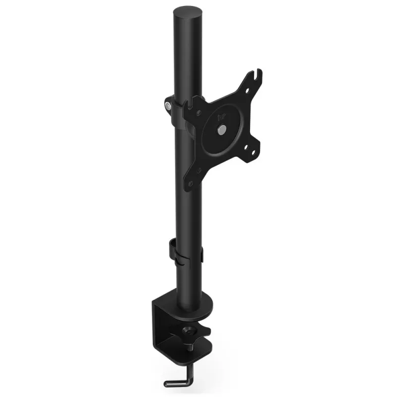 Monitor mount ENDORFY Atlas for 27 inch (68.6 cm) monitors, clamp desk mount, VESA 75x75–100x100, tilt ±35°, swivel ±90°, height adjustable, black