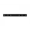 Lanberg 19 inch 1U Sliding Fiber Optic Patch Panel 24xSC Simplex/24xLC Duplex Black with Accessories
