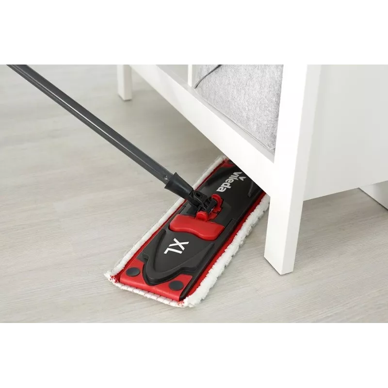 VILEDA mop Ultramax XL Box — washable microfiber 360° rotating head, foldable, for hard floors