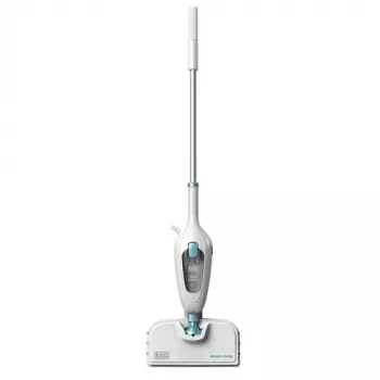 Steam cleaner Black & Decker FSMH13E10 — 1300 W, 120°C, 1.75 kg, 15 min runtime, 4.8 m cord, 9 accessories