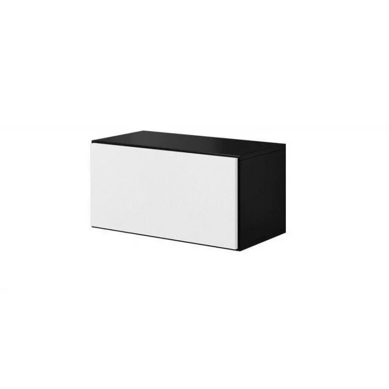 Cama living room furniture set ROCO 19 (4xRO3 + 4xRO6) black/black/white