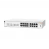 HPE Aruba Networking Aruba Instant On 1430 16G Class4 PoE 124W Unmanaged L2 Gigabit Ethernet (10/100/1000) Power over Ethernet (PoE) 1U White