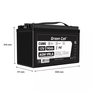 Battery AGM VRLA 12V 90Ah IP54