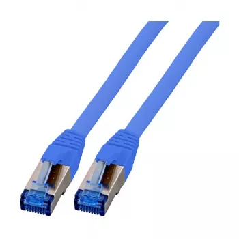 EFB-Elektronik RJ45 Patch Cable Cat.6A S/FTP TPECat.7 Raw Cable superflex Blue 2m Manufacturer: EFB Elektronik (K5525FBL.2)