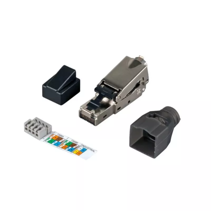 Network Cable EFB Elektronik 88035.1 RJ-45 Standard 1m Silver