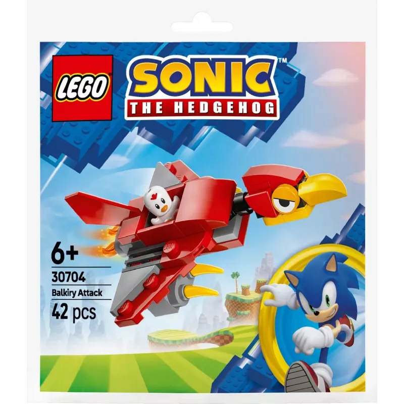 LEGO playset Sonic the Hedgehog 30704 — Barkilyr Attack playset, 42 pieces, includes collectible minifigure