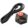 Button Simucube Premium Torque off button, Black/Red, 120×120×70 mm
