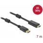 Passive DisplayPort 1.2 to HDMI Cable DeLOCK 85961 4K 30 Hz 7 m