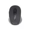 Wireless Bluetooth optical mouse GEMBIRD MUSWB2 — right-hand, 1600 DPI, 6-button, black/grey, AAA battery
