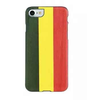 Smartphone case man and wood for iPhone XR — Reggae Black