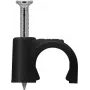 Goobay Cable Clip 7 mm, black (64680)